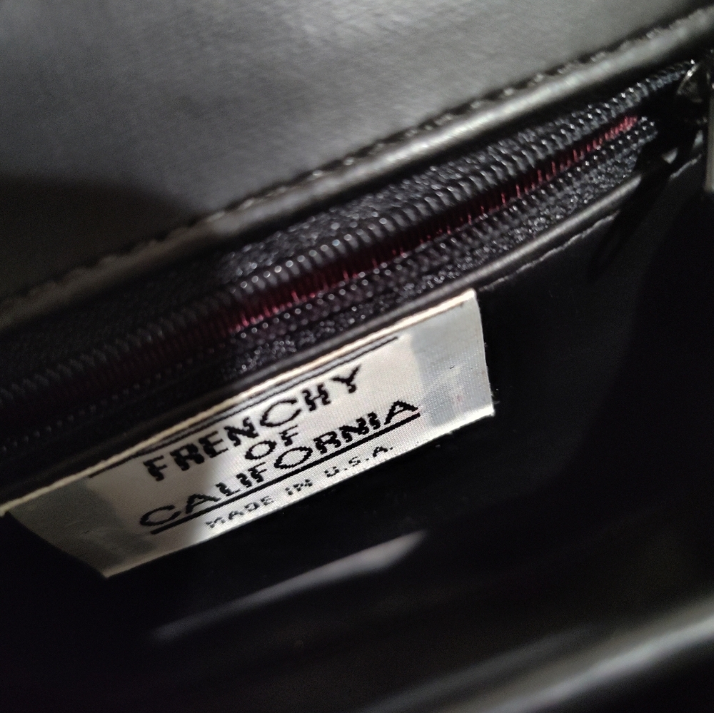 Vtg Frenchy Of California Leather Bag - Picture 8 of 11